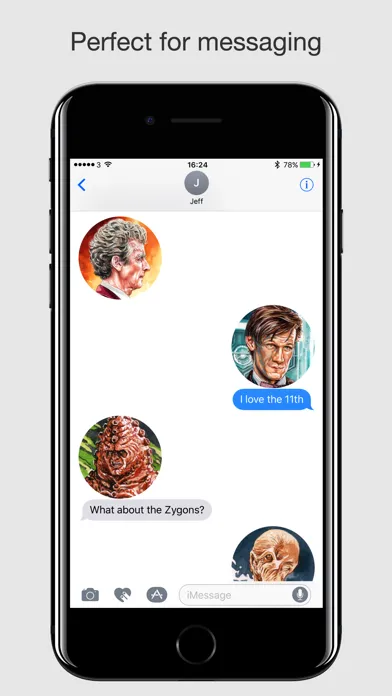 Doctor Who Stickers Pack 1 Ekran Görüntüleri