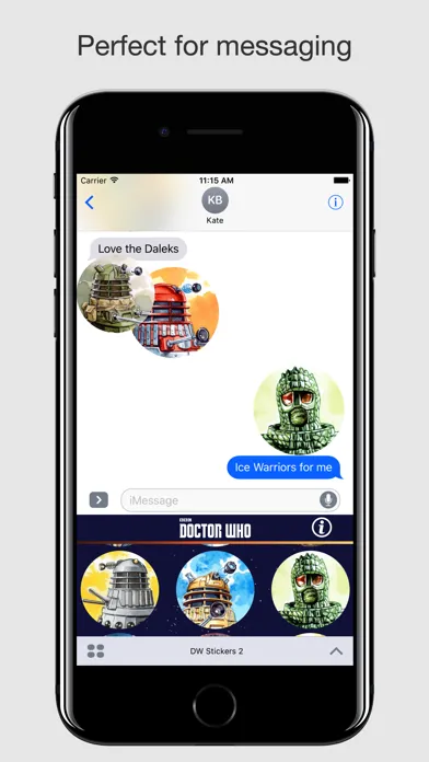 Captures d'écran de Doctor Who Stickers Pack 2