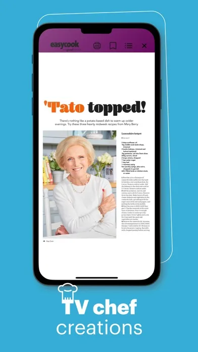 Ảnh chụp màn hình của Easy Cook Magazine