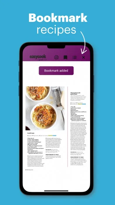 Ảnh chụp màn hình của Easy Cook Magazine