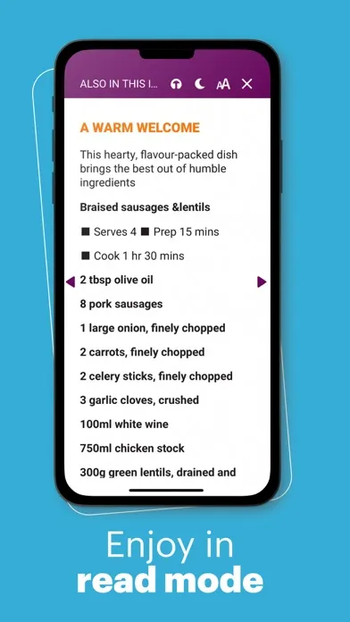 Ảnh chụp màn hình của Easy Cook Magazine