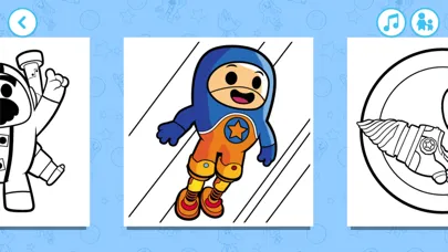 Captures d'écran de Go Jetters Colouring