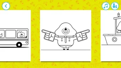 Captures d'écran de Hey Duggee Colouring