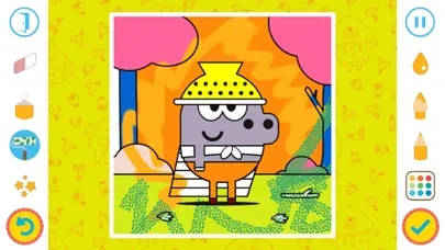 Captures d'écran de Hey Duggee Colouring