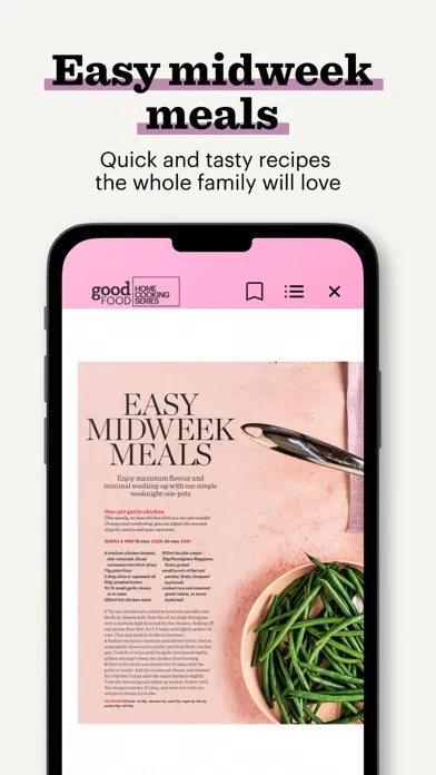 Скриншоты Good Food Home Cooking Mag
