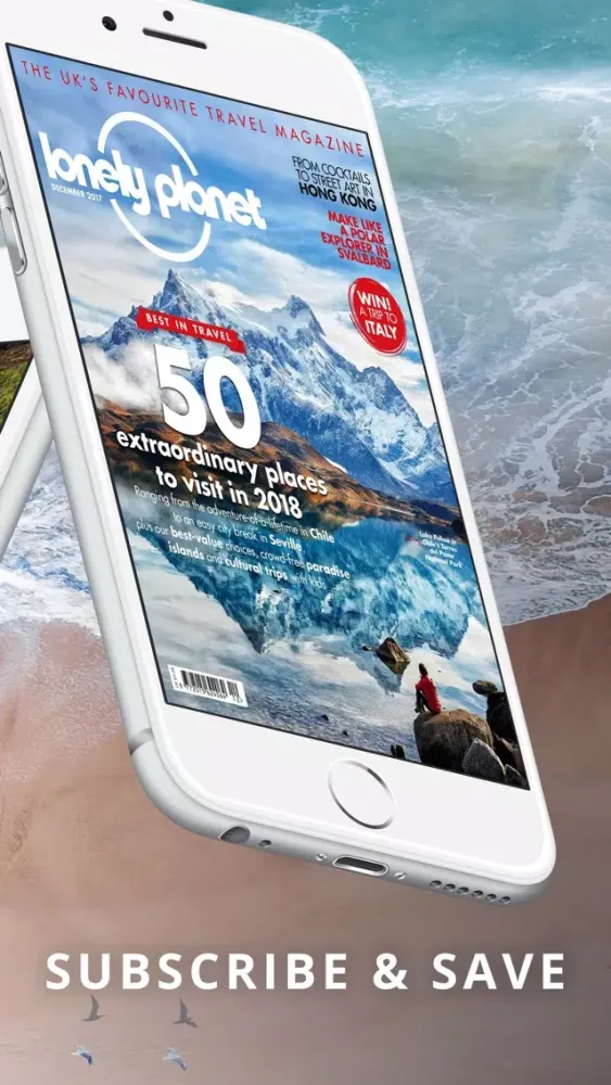 Ảnh chụp màn hình của Lonely Planet UK Magazine
