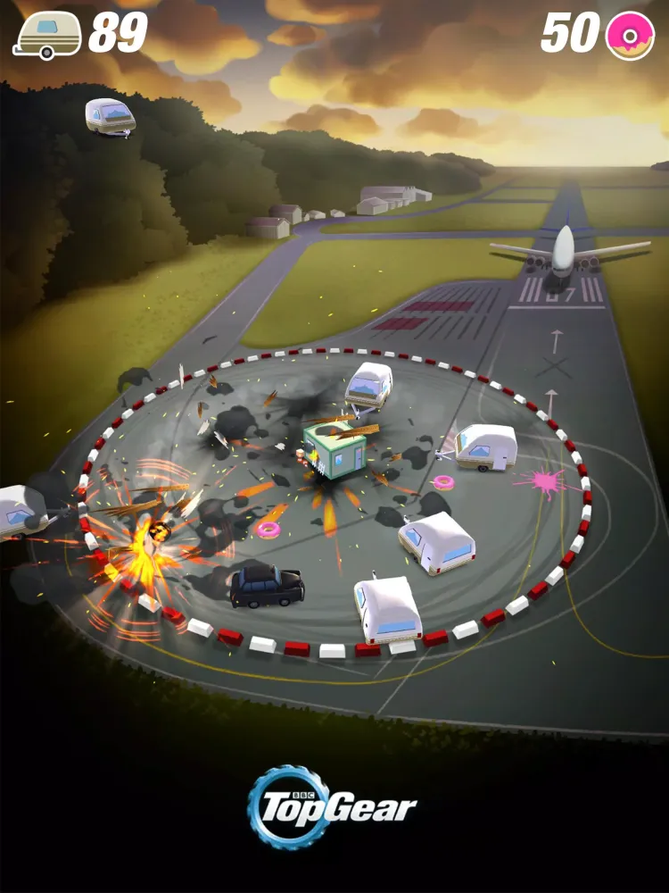 Screenshot di Top Gear: Donut Dash