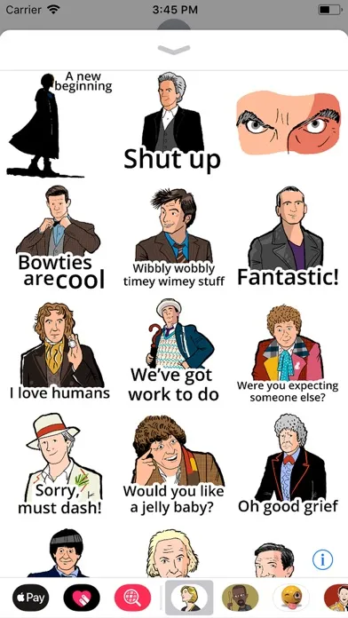 Screenshot di Doctor Who Stickers