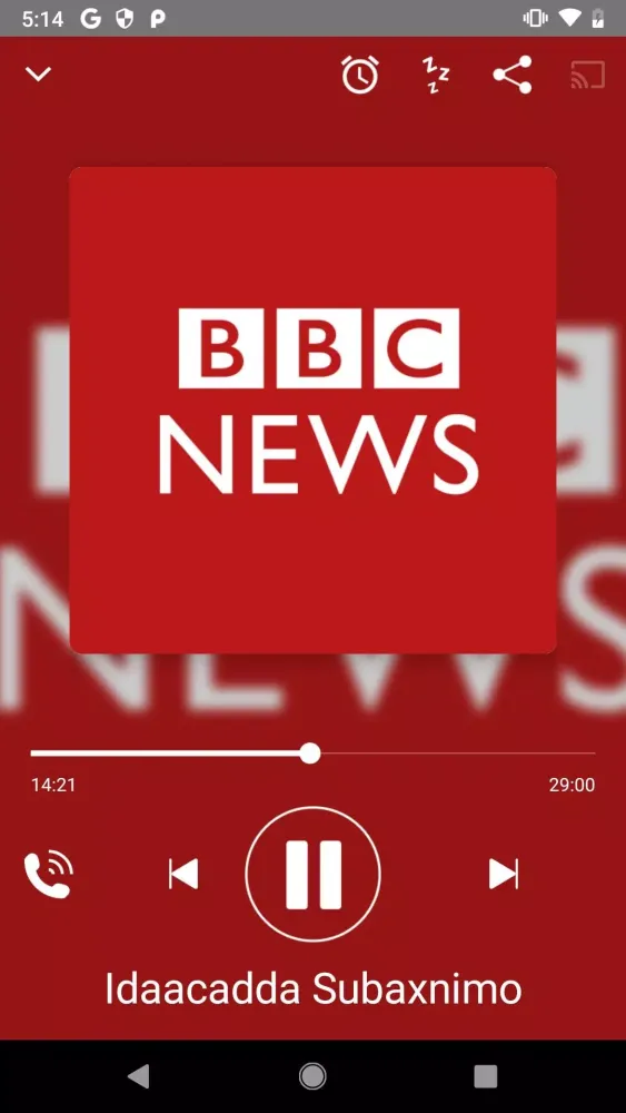 BBC News Somali Screenshots
