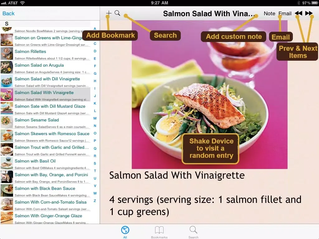 Screenshot di Anti-Inflammatory Diet Recipe iPad 