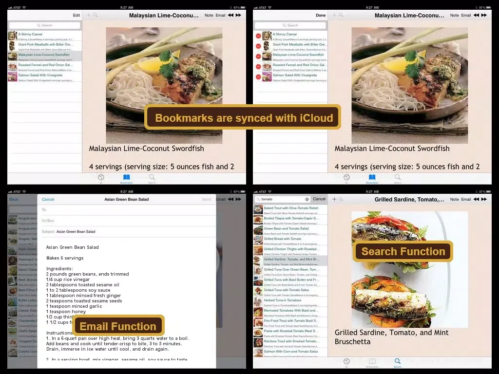 Screenshot di Anti-Inflammatory Diet Recipe iPad 