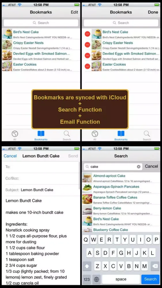 Easter Recipes Plus+ Screenshots