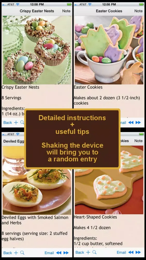 Easter Recipes Plus+ Screenshots