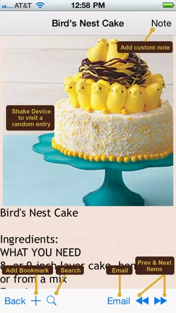 Easter Recipes Plus+ Screenshots