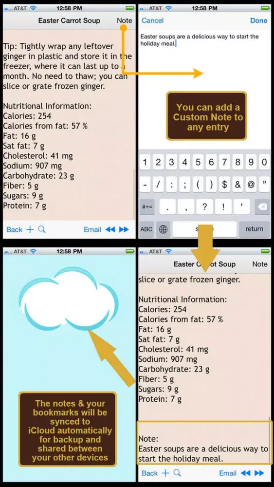 Easter Recipes Plus+ Screenshots
