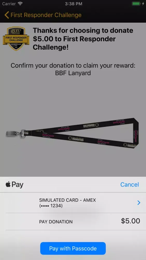 BBF Giving App Ekran Görüntüleri