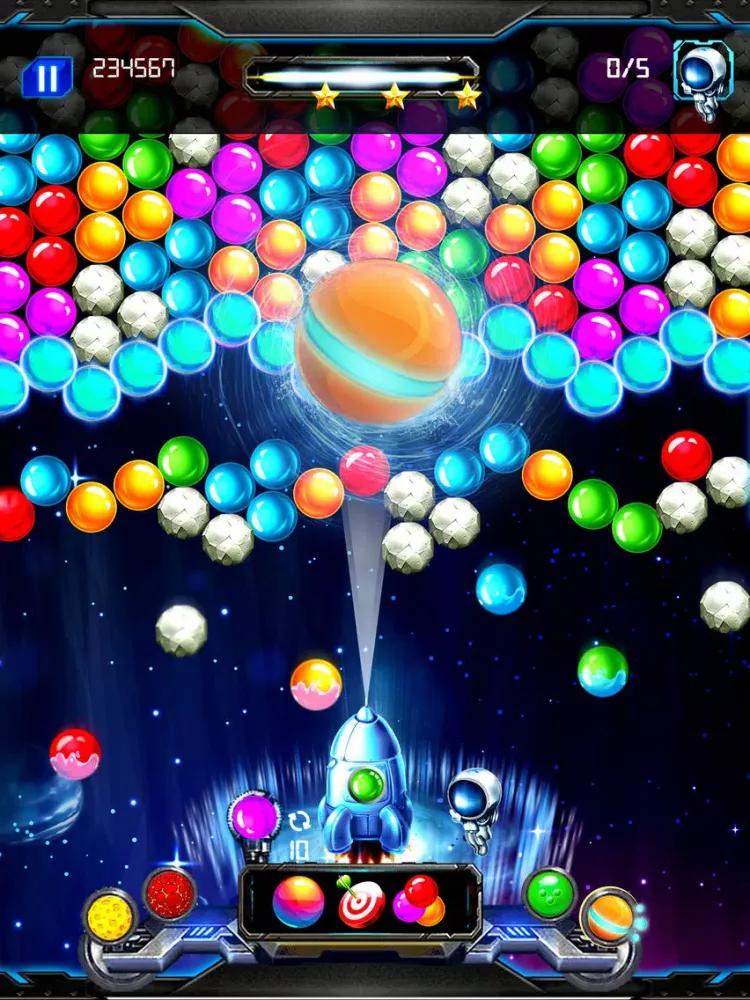 Space Bubble Pop Shoot Galaxy iPad  Screenshots