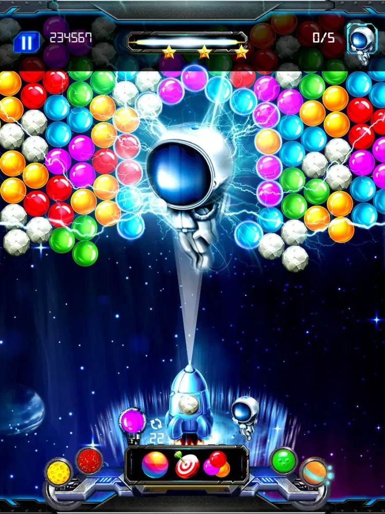 Space Bubble Pop Shoot Galaxy iPad  Screenshots