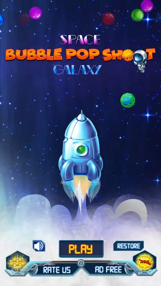 Space Bubble Pop Shoot Galaxy Screenshots