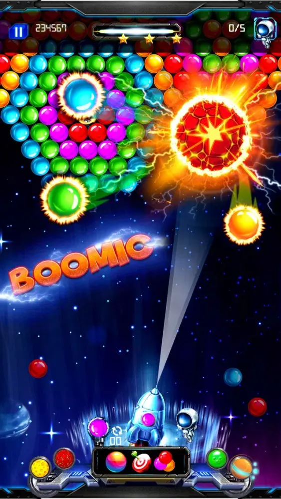 Space Bubble Pop Shoot Galaxy Screenshots