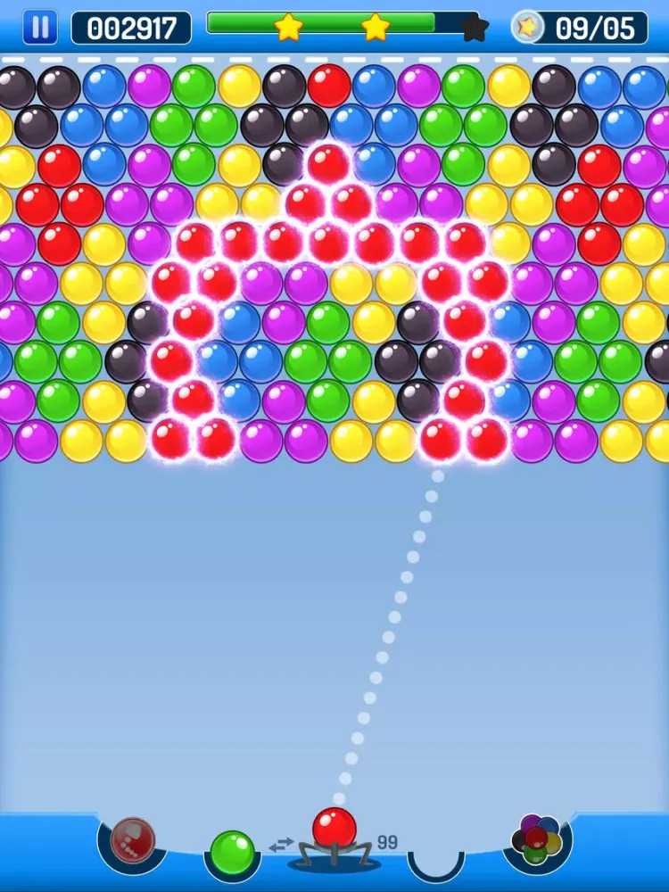 Capturas de tela do Classic Bubble Pop Shoot iPad 