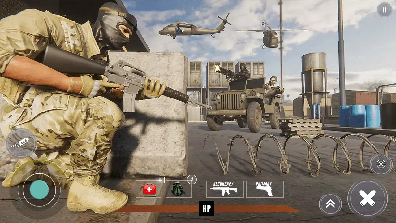 Cover Fire IGI Commando Screenshots