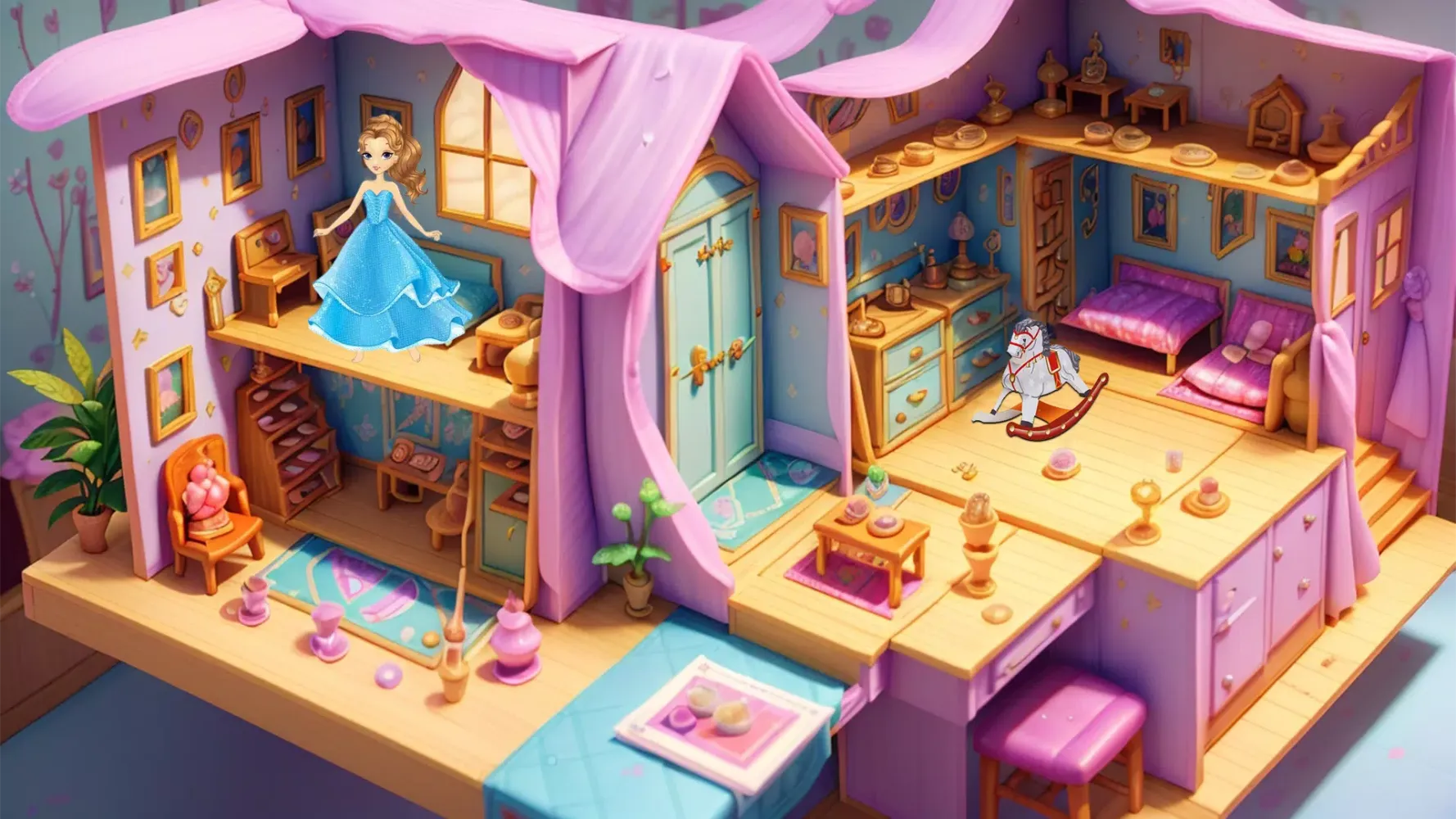 Tangkapan skrin Doll House