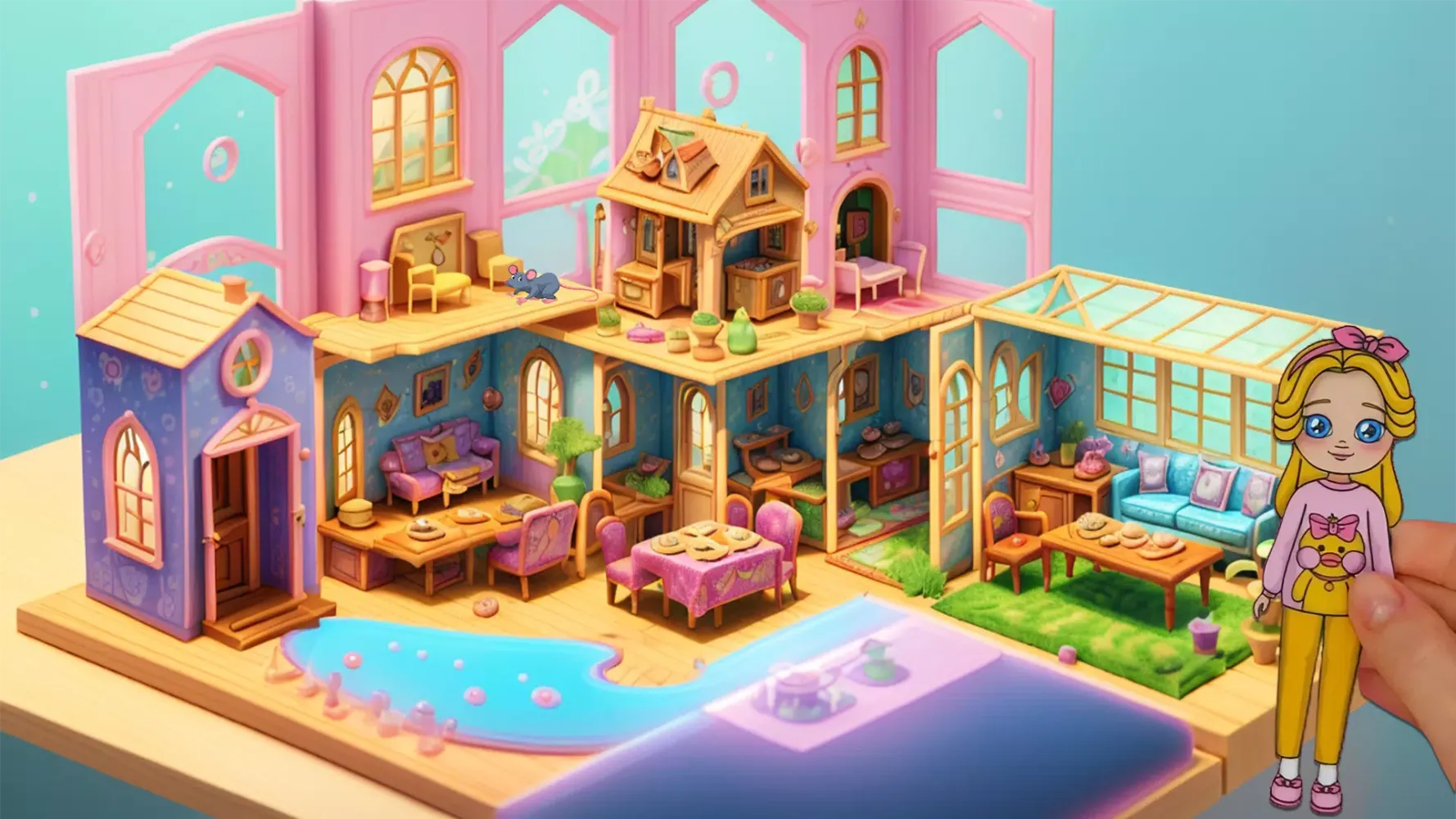 Tangkapan skrin Doll House