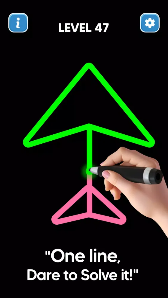 Capturas de pantalla de Line Drawing: No Lift Puzzle