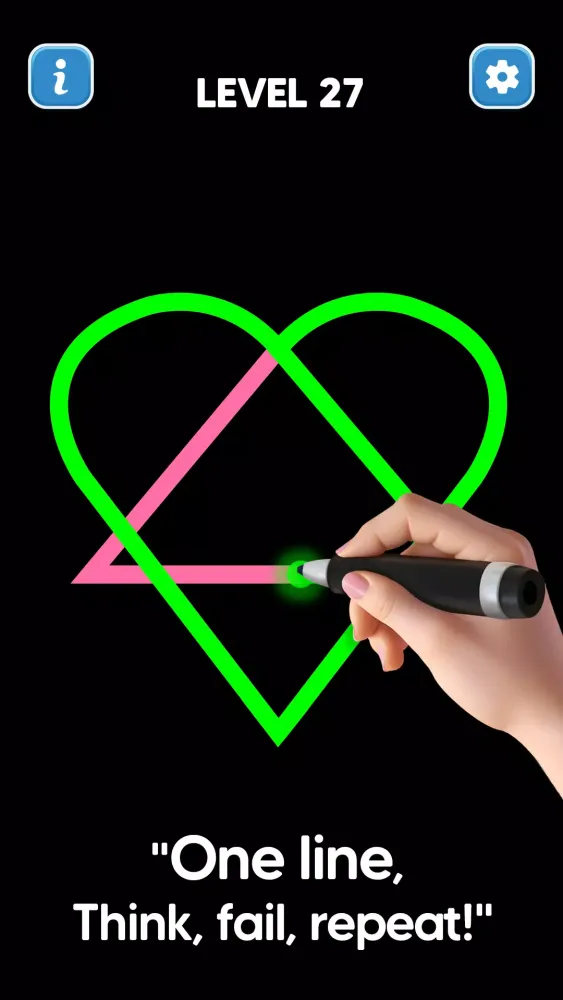 Capturas de pantalla de Line Drawing: No Lift Puzzle