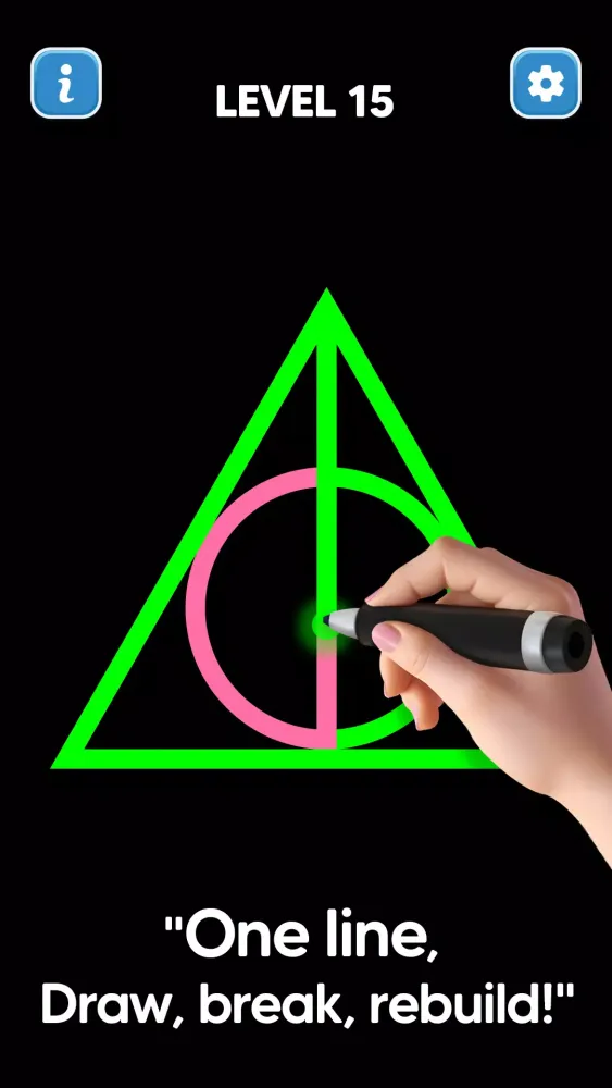Capturas de pantalla de Line Drawing: No Lift Puzzle