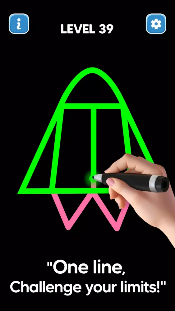 Capturas de pantalla de Line Drawing: No Lift Puzzle