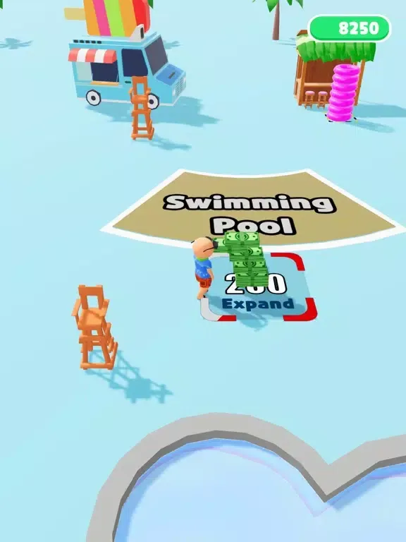 Ảnh chụp màn hình của Aqua Park Tycoon 3D iPad 