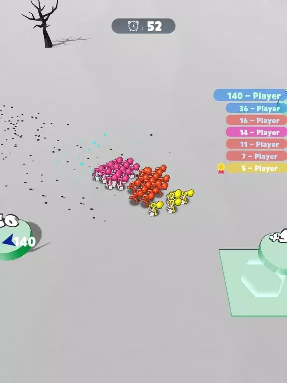 Crowd war 3D iPad  스크린샷