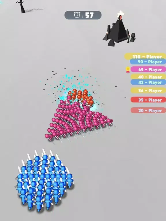 Crowd war 3D iPad  스크린샷