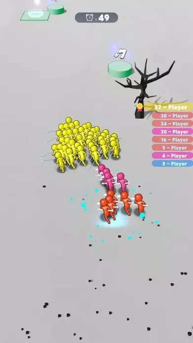 Crowd war 3D 스크린샷