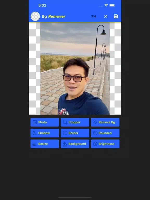 Tangkapan skrin 1-Click Remove Bg iPad 