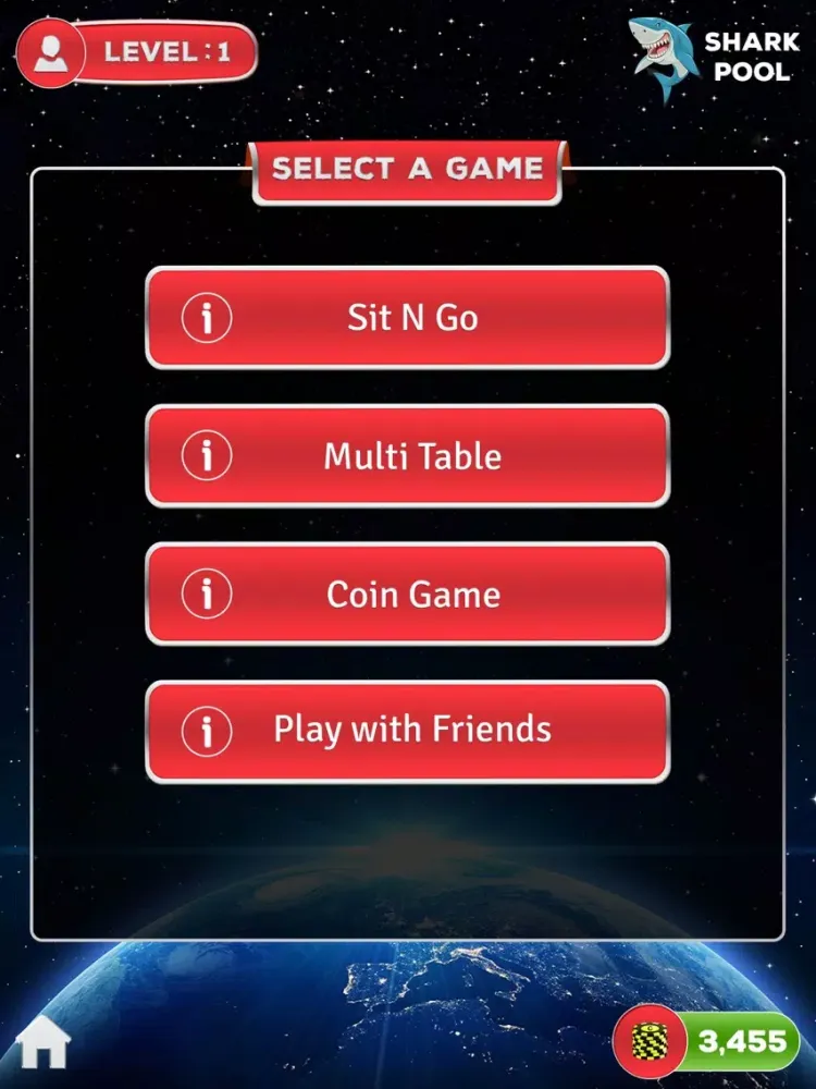 Tangkapan layar Yaniv Stars iPad 