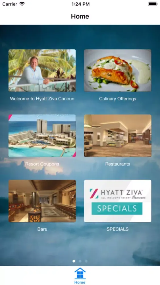 Tangkapan skrin Hyatt Ziva Cancun