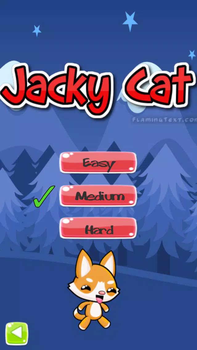 Tangkapan layar Jacky Cat