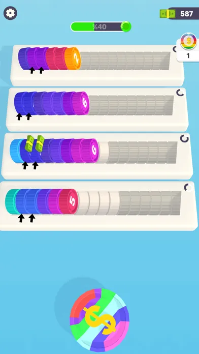 Coin Sort Puzzle Screenshots