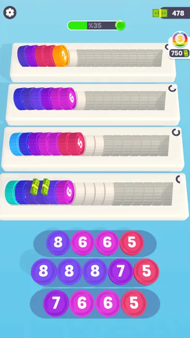 Coin Sort Puzzle Screenshots