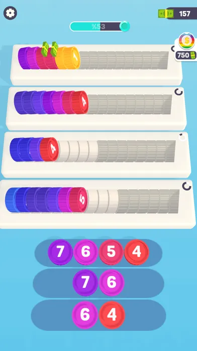 Coin Sort Puzzle Screenshots