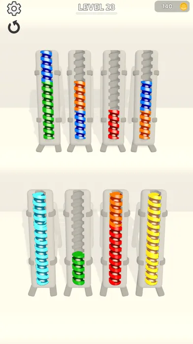 Скриншоты Color Screw Sort