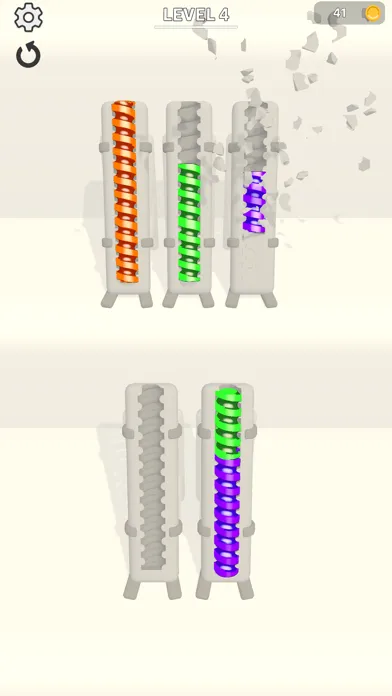 Скриншоты Color Screw Sort