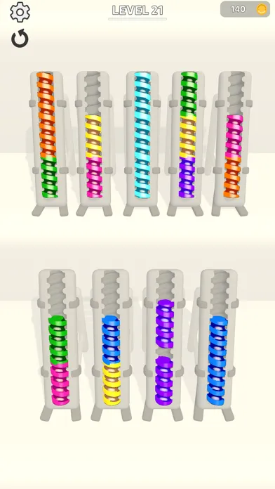 Скриншоты Color Screw Sort