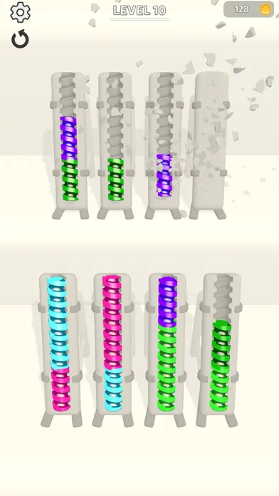 Скриншоты Color Screw Sort