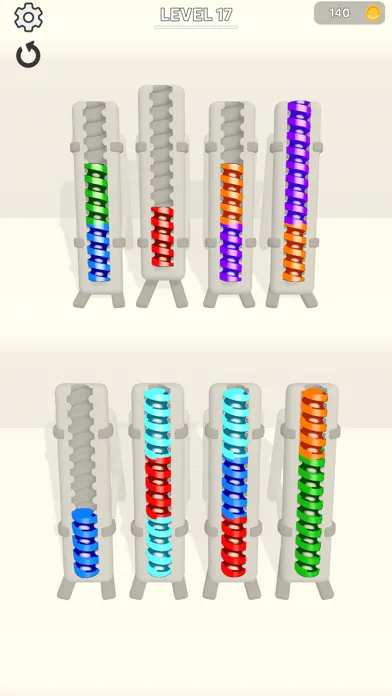 Скриншоты Color Screw Sort