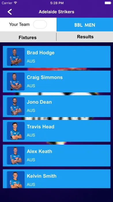 BBL T20 2016/2017 Fixtures,Schedule,Live Score Screenshots