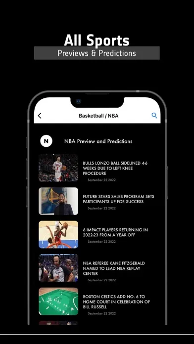Скриншоты Basketball TV Live Stream